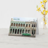 El Malecón, Havanna, Kuba - Karte (Gelbe Blume)