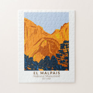 El Malpais National Monument New Mexico Vintag Puzzle