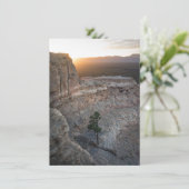 El Malpais Sandstone Bluffs Card Karte (Stehend Vorderseite)