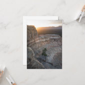 El Malpais Sandstone Bluffs Card Karte (Vorderseite/Rückseite Beispiel)