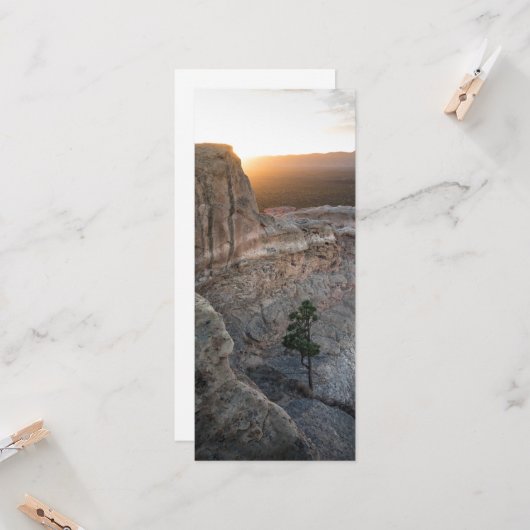 El Malpais Sandstone Bluffs Karte (Vorderseite/Rückseite Beispiel)