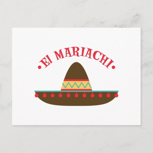 El Mariachi Postkarte (Vorderseite)
