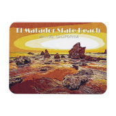 El Matador Staat Beach Magnet (Horizontal)