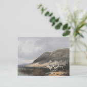 El-Mejdel mit Gravur von Jean Jacottet; Postkarte (Stehend Vorderseite)