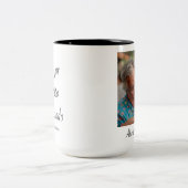 El Mejor Abuelito del Mundo - Benutzerdefiniertes Zweifarbige Tasse (Mittel)