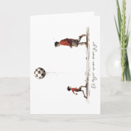 El mejor equipo, papá y yo. karte