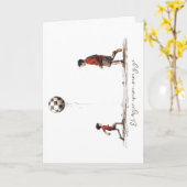 El mejor equipo, papá y yo. karte (Gelbe Blume)