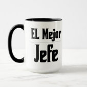 El Mejor Jefe Coffee Tasse (Links)