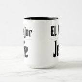 El Mejor Jefe Coffee Tasse (Zentrum)