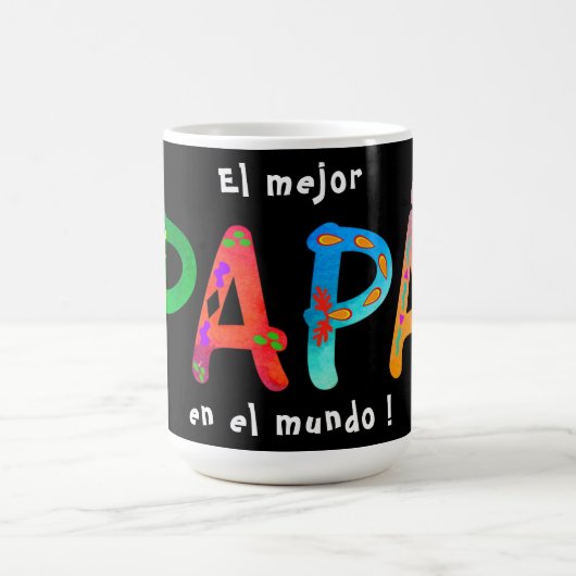 El mejor Papá en el mundo Bold Tasse (Mittel)