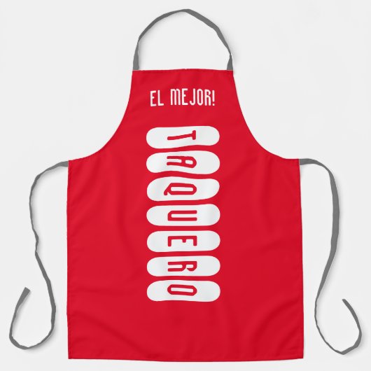 El mejor taquero schürze (Vorderseite)