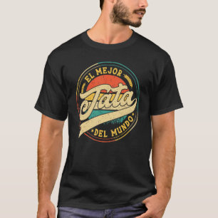 El Mejor Tata del Mundo Men Retro Vintage Dekorati T-Shirt