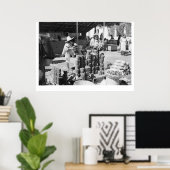 El Mercado, San Cristobal de Las Casas Poster (Heimbüro)