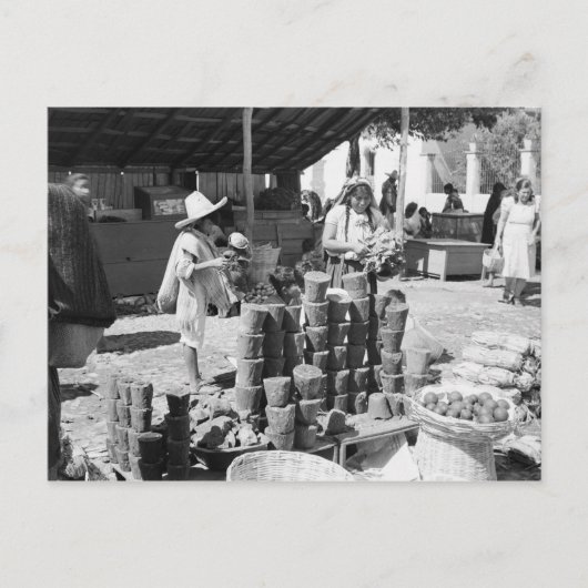 El Mercado, San Cristobal de Las Casas Postkarte (Vorderseite)
