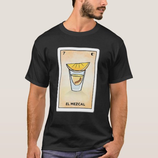 El Mezcal Lotería T-Shirt (Vorderseite)