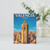 El Micalet Spanien Postkarte (Stehend Vorderseite)