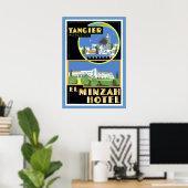 El Minzah Hotel, Tanger Poster (Heimbüro)
