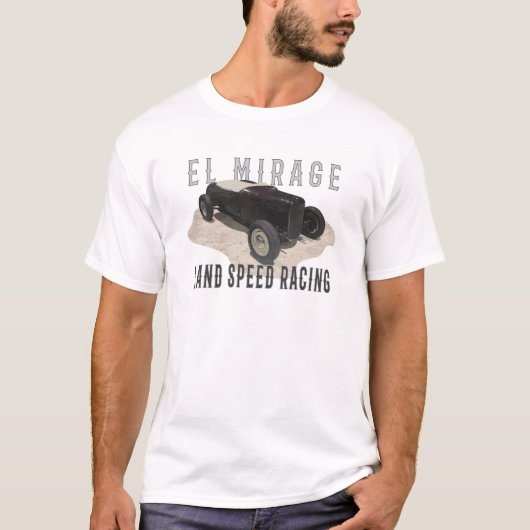 El Mirage Land Speed Racing T-Shirt (Vorderseite)