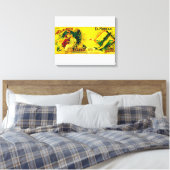 El Modelo Lmon kann LabelKarluk, AK Leinwanddruck (Insitu (Schlafzimmer))