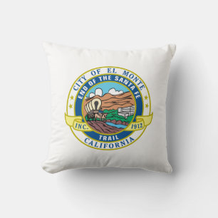El Monte (Kalifornien) City Siegel Kissen