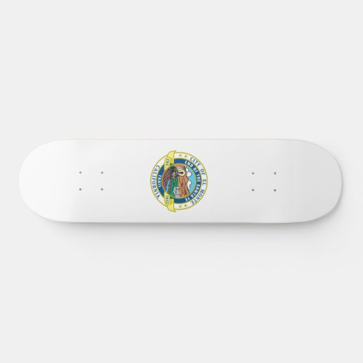 El Monte (Kalifornien) City Siegel Skateboard (Horizontal)