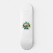 El Monte (Kalifornien) City Siegel Skateboard (Vorderseite)