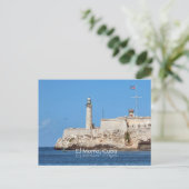 El Morro Castle, Kuba Postkarte (Stehend Vorderseite)