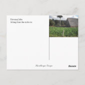 El Morro Castle, Kuba Postkarte (Rückseite)