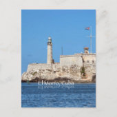 El Morro Castle, Kuba Postkarte (Vorderseite)