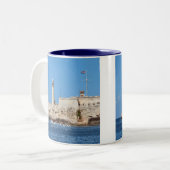 El Morro Castle, Kuba Zweifarbige Tasse (Vorderseite Links)