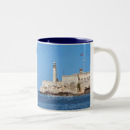 El Morro Castle, Kuba Zweifarbige Tasse