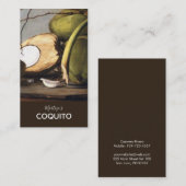 EL Morro Coquito Visitenkarte (Vorne/Hinten)