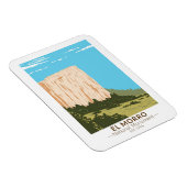 El Morro National Monument Inschriftenstein Magnet (Rechte Seite)
