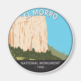 El Morro National Monument Inschriftenstein Magnet