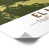 El Morro National Monument Inschriftenstein Poster (Ecke)
