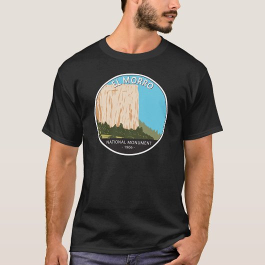 El Morro National Monument Inschriftenstein T-Shirt (Vorderseite)