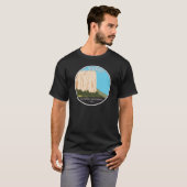 El Morro National Monument Inschriftenstein T-Shirt (Vorne ganz)