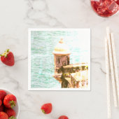 El Morro: Puerto Rico Party Thema Serviette (Beispiel)