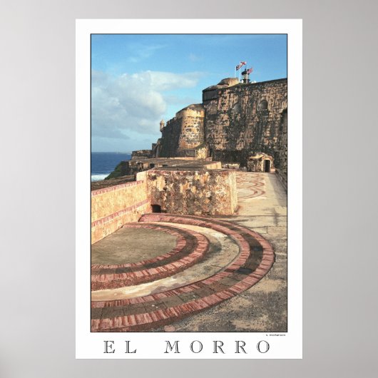 EL MORRO Puerto Rico Poster (Vorne)