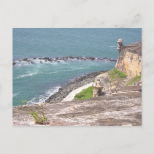 El Morro, Puerto Rico Postkarte