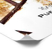 El Morro, Puerto Rico - PR1 Poster (Ecke)