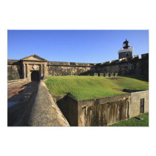 El Morro, San Felipe Castle, Drawbridge, Vordersei Fotodruck