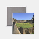 El Morro, San Felipe Castle, Drawbridge, Vordersei Magnet (Vorderseite/Rückseite)