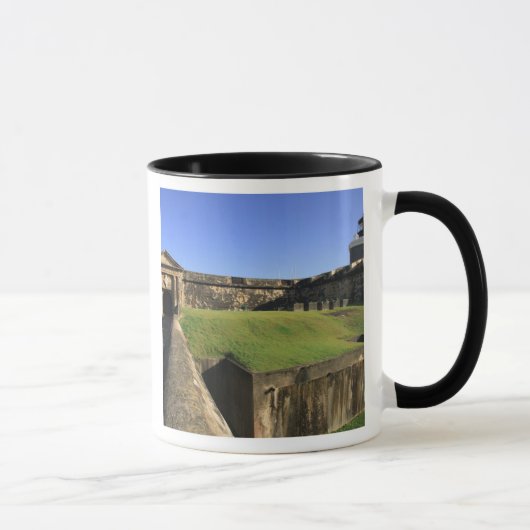 El Morro, San Felipe Castle, Drawbridge, Vordersei Tasse (Rechts)