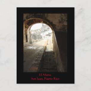 El Morro, San Juan, Puerto Rico Postkarte