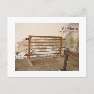 El Morro, San Juan, Puerto Rico Postkarte