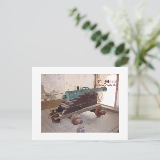 El Morro, San Juan, Puerto Rico Postkarte (Stehend Vorderseite)