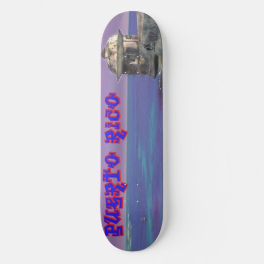 El Morro Skateboard (Vorderseite)