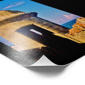 El Morro Watchtower Fotodruck (Ecke)