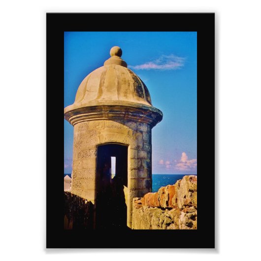 El Morro Watchtower Fotodruck (Vorne)